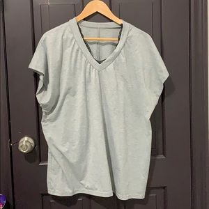 Super soft tee with lace embellishment